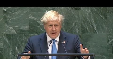 PM BORIS JOHNSON’S SPEECH. UNITED NATIONS, SEPTEMBER 2019